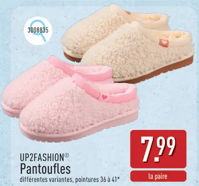 Offre: Pantoufles