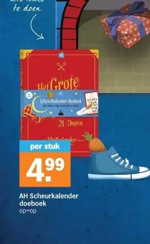Aanbieding: Scheurkalender doeboek