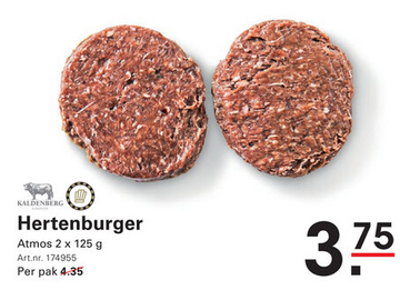 Aanbieding: Hertenburger