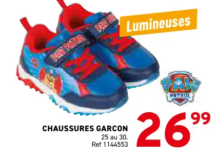 Offre: Chaussures garcon