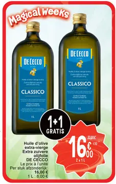 Offre: Huile d'olive extra-vierge / Extra zuivere olijfolie