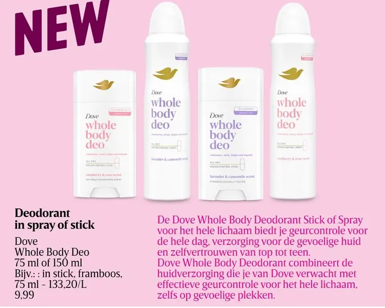 Promotie: Whole Body Deo