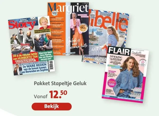 Aanbieding: Pakket Stapeltje Geluk