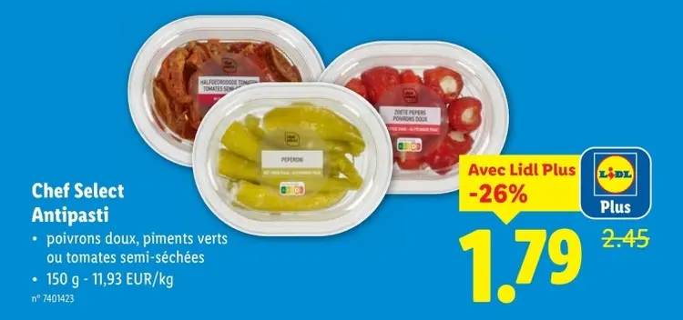 Offre: Antipasti
