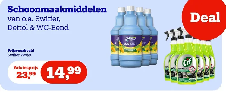 Promotie: Schoonmaakmiddelen