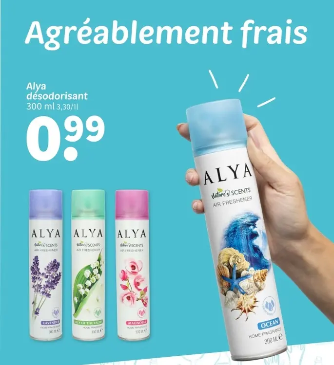 Offre: Alya désodorisant
