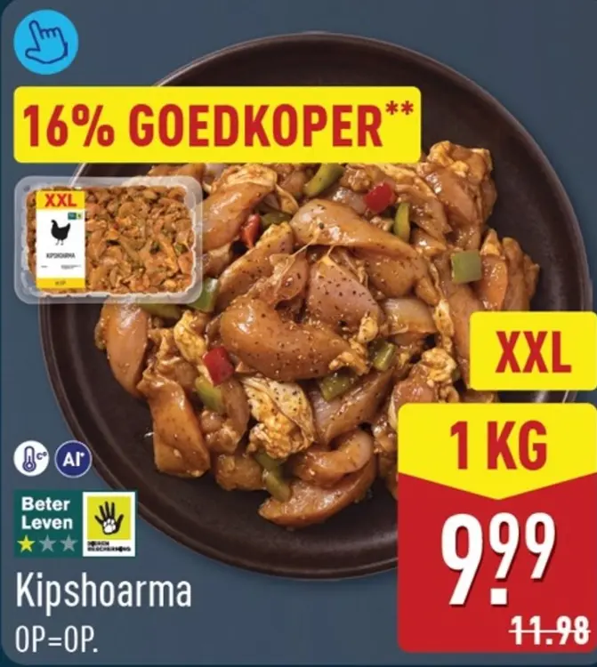 Aanbieding: Kipshoarma