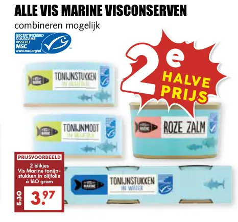 Aanbieding: Vis Marine visconserven