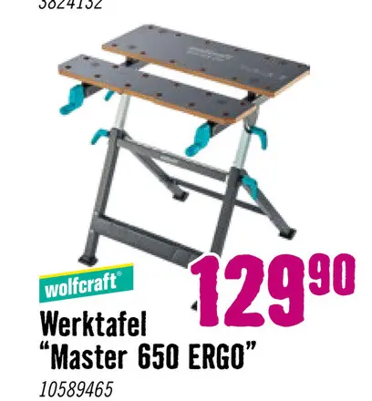 Aanbieding: Werktafel Master 650 ERGO