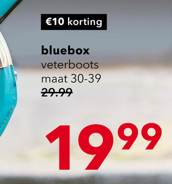 Aanbieding: Blue Box meisjes veterboots zwart goud