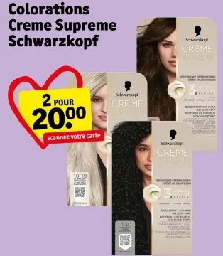 Offre: Colorations Creme Supreme