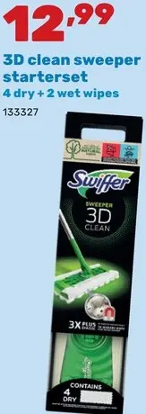 Promotie: 3D clean sweeper starterset
