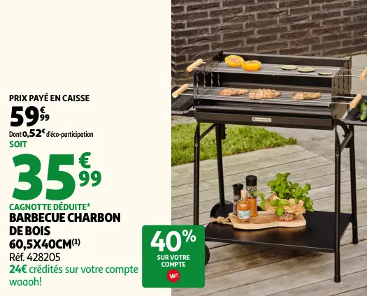 Promotie: Barbecue charbon de bois