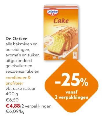 Promotie: Cake