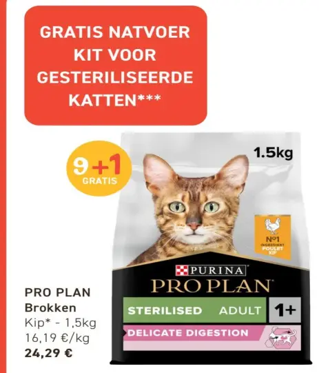 Promotie: PRO PLAN Brokken Kip