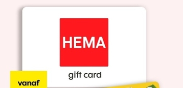 Aanbieding: Cadeaukaarten Hema
