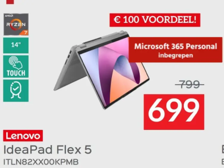 Promotie: IdeaPad Flex 5