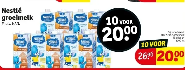 Aanbieding: Nestlé groeimelk