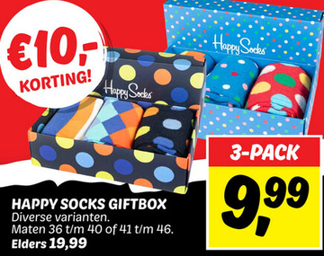 Aanbieding: HAPPY SOCKS GIFTBOX