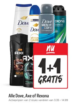 Aanbieding: Dove, Axe of Rexona