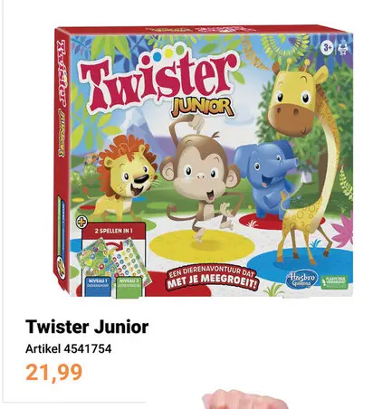 Aanbieding: Twister Junior Kinderspel