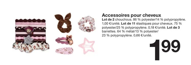 Offre: Accessoires pour cheveux