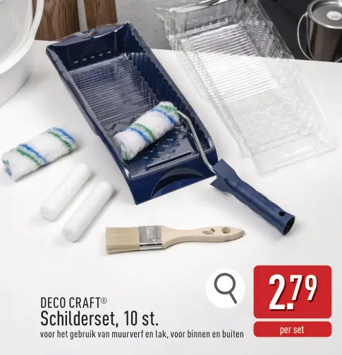 Promotie: Schilderset