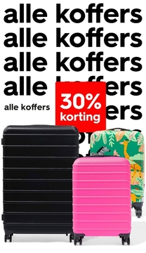 Aanbieding: Alle koffers