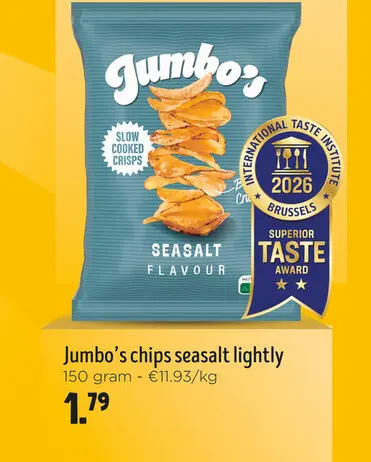 Promotie: Chips seasalt lightly