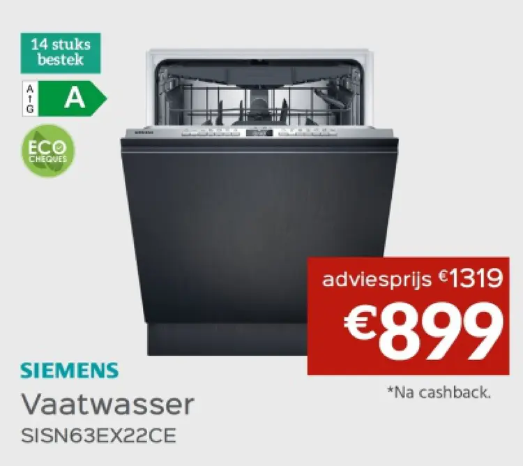 Promotie: Vaatwasser
