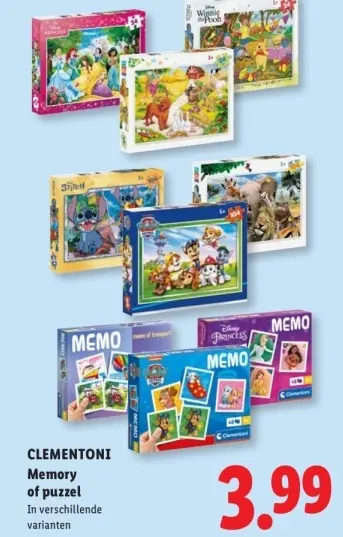 Aanbieding: Memory of puzzel