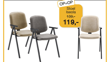 Aanbieding: Stoel Iseola