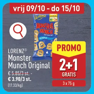 Promotie: Monster Munch Original