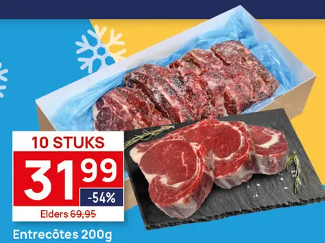 Aanbieding: Entrecôtes