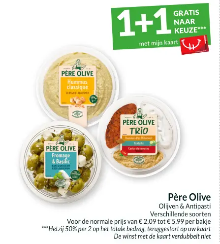 Promotie: Père Olive Olijven & Antipasti