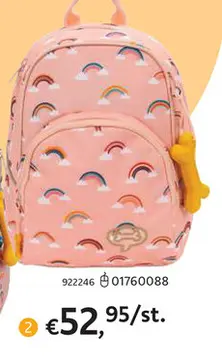 Aanbieding: STONES and BONES Rainbows Blossom Laurel 2.0 rugzak