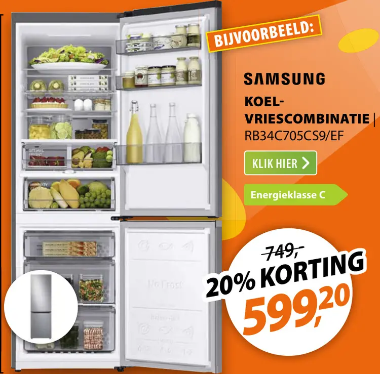 Aanbieding: Koel-vriescombinatie