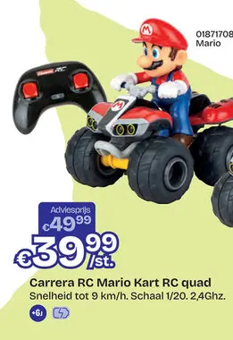 Aanbieding: Mario Kart RC quad