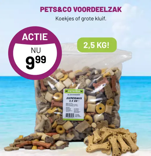 Aanbieding: Pets & Co Voordeelzak