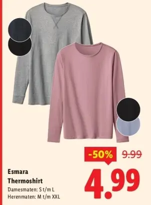 Aanbieding: Thermoshirt