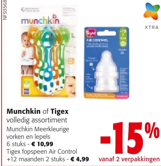 Aanbieding: Munchkin Meerkleurige vorken en lepels