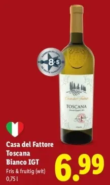 Aanbieding: Casa del Fattore Toscana Bianco IGT