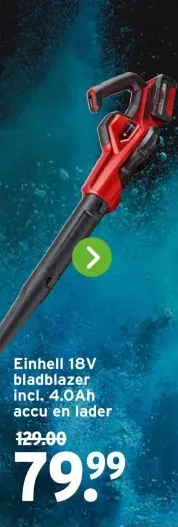 Aanbieding: 18V bladblazer