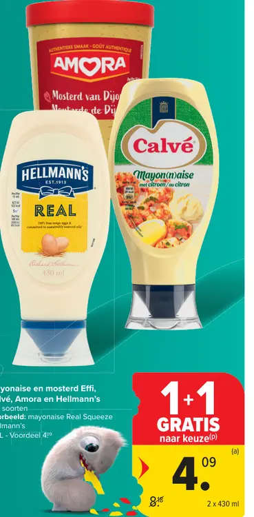 Promotie: Mayonaise en mosterd