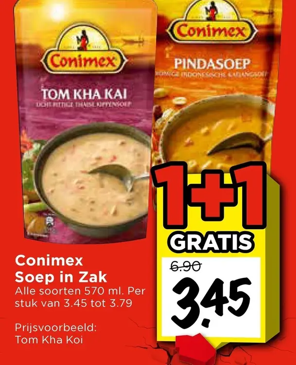 Aanbieding: Soep in Zak