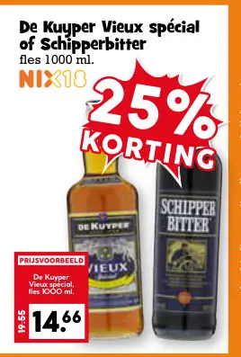 Aanbieding: Vieux spécial of Schipperbitter