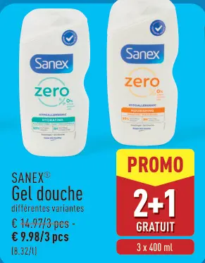 Offre: Gel douche