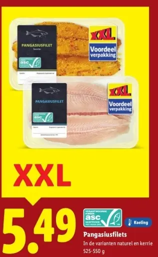 Aanbieding: Pangasiusfilets