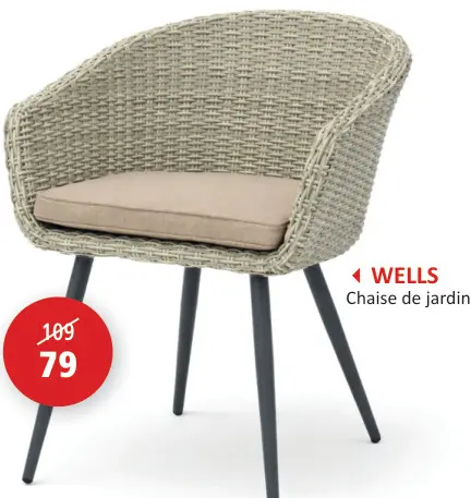 Offre: Chaise de jardin