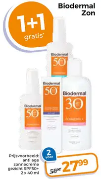 Aanbieding: Biodermal Zon